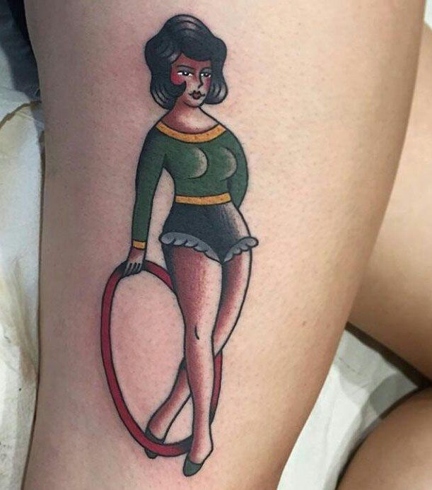 30 Creative Gymnast Tattoos for Your Inspiration