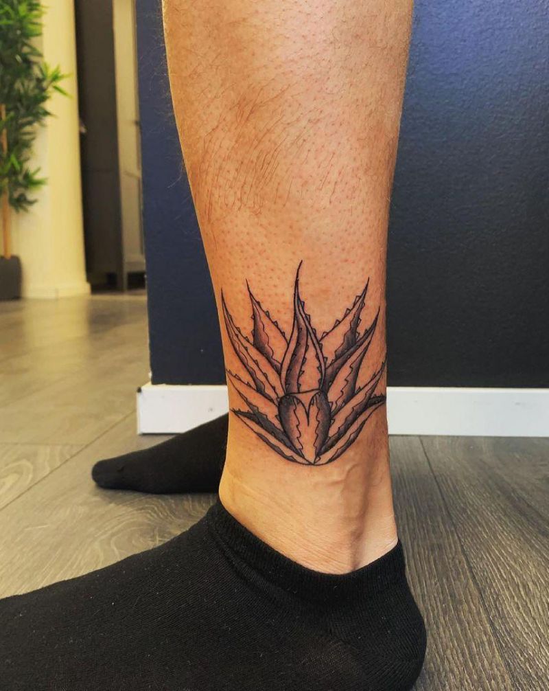 30 Pretty Agave Tattoos Make You Attractive