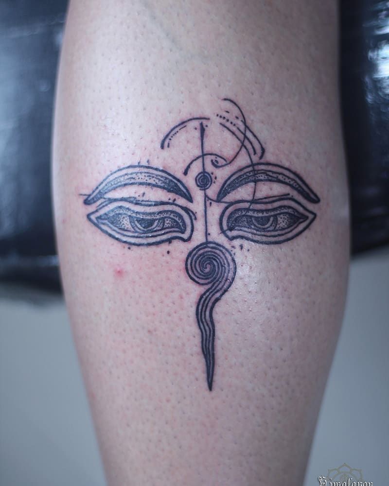 30 Pretty Buddha Eyes Tattoos You Will Love