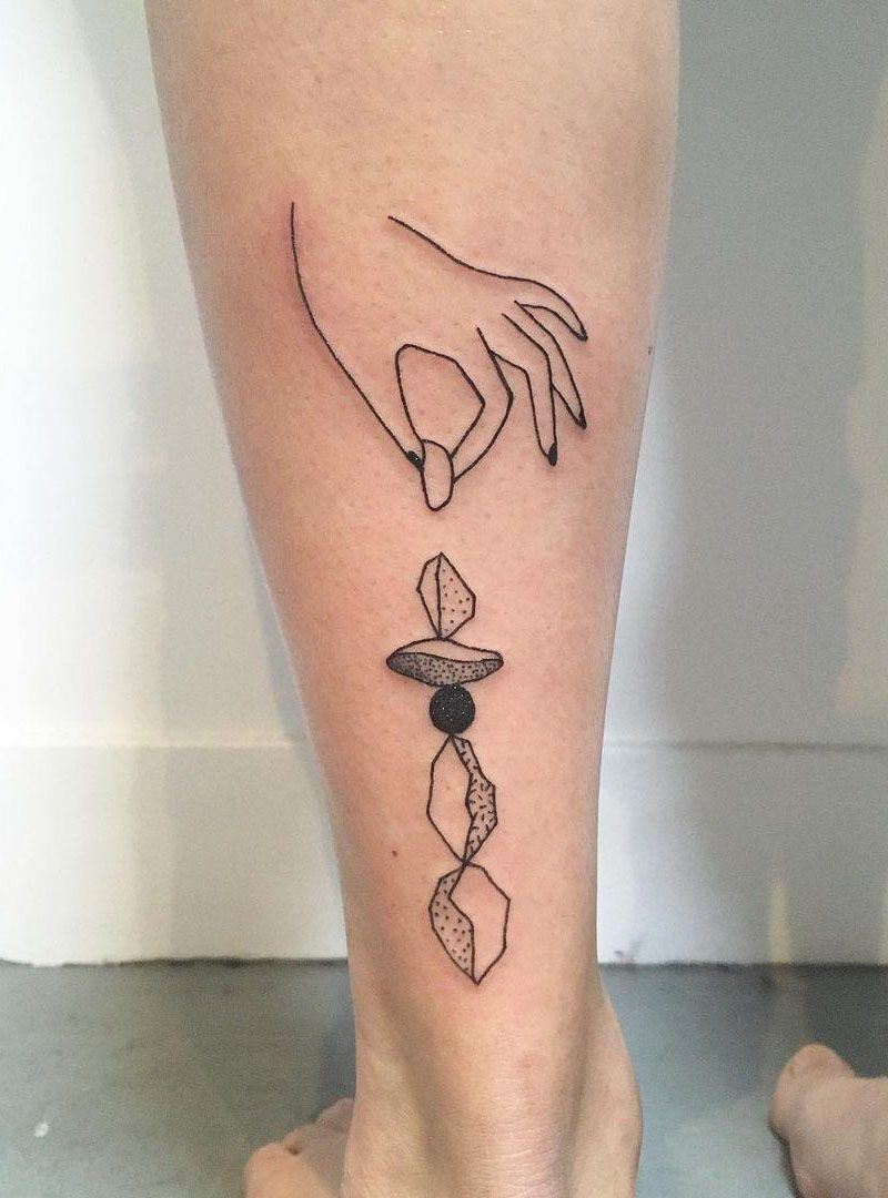 30 Unique Cairn Tattoos for Your Inspiration