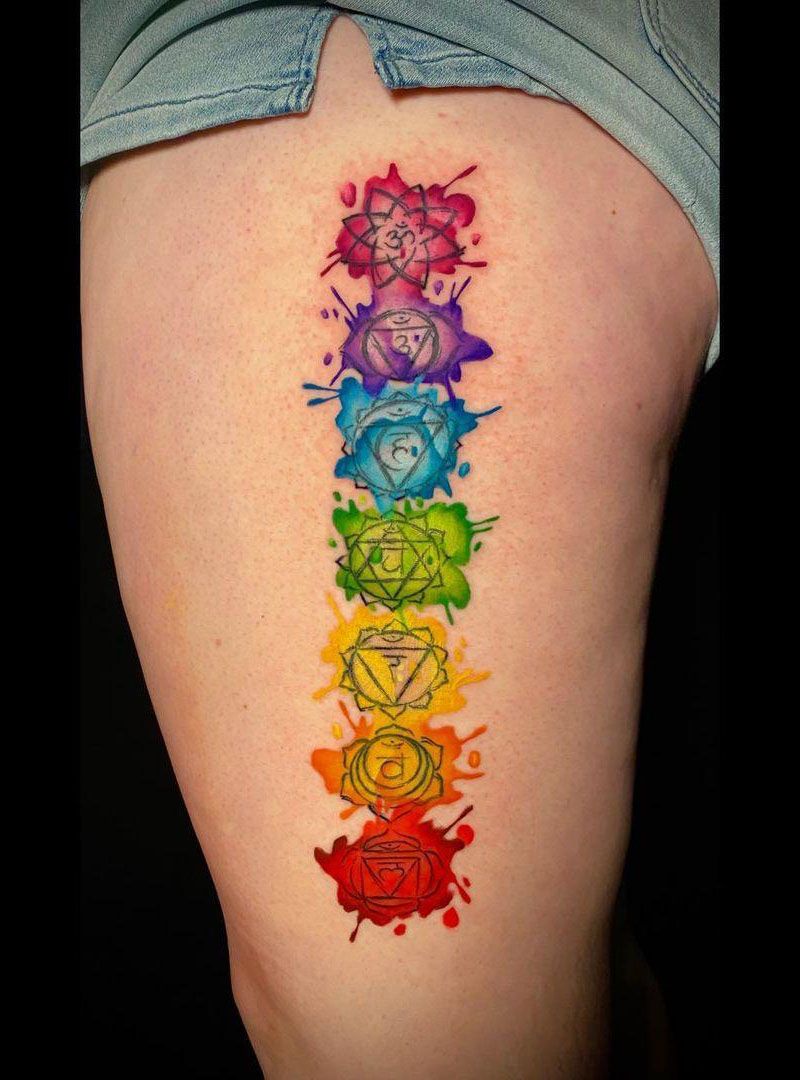 30 Pretty Chakra Tattoos You Need to Copy