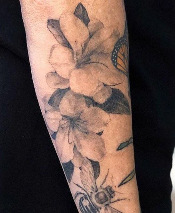 30 Elegant Azalea Tattoos You Need to Copy