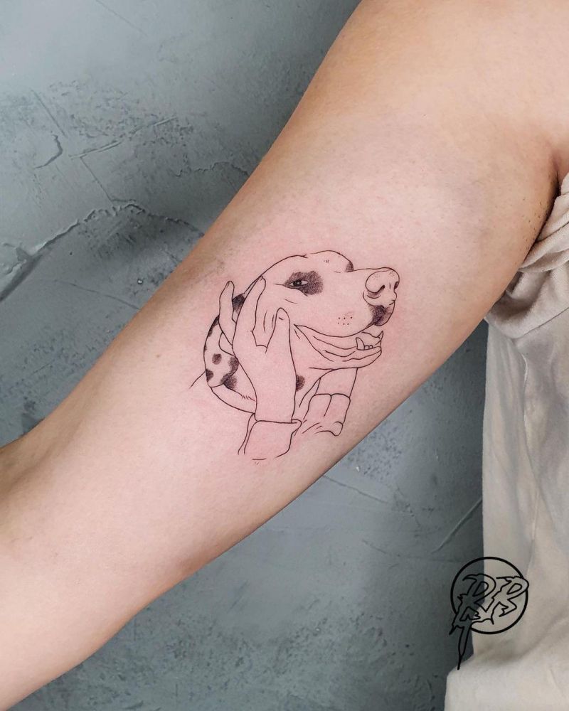 30 Cute Dog Tattoos You Can Copy