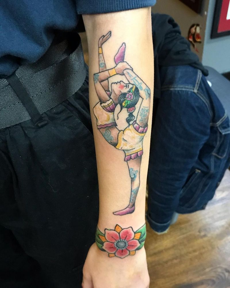 30 Creative Gymnast Tattoos for Your Inspiration