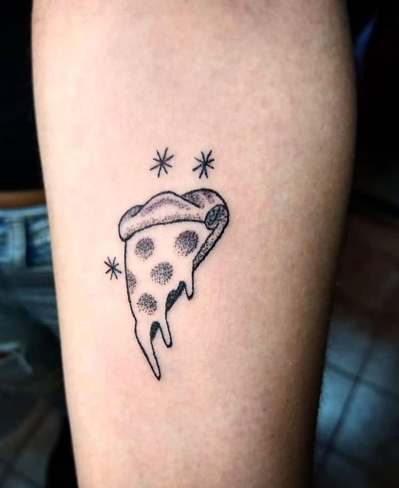 30 Elegant Pizza Tattoos for Your Inspiration