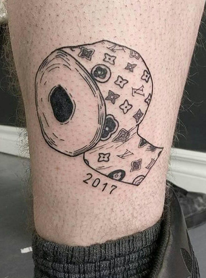 30 Cute Toilet Paper Tattoos Your Can Copy