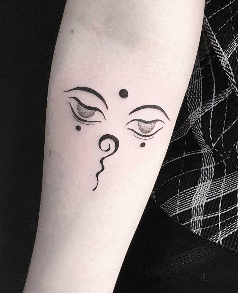 30 Pretty Buddha Eyes Tattoos You Will Love