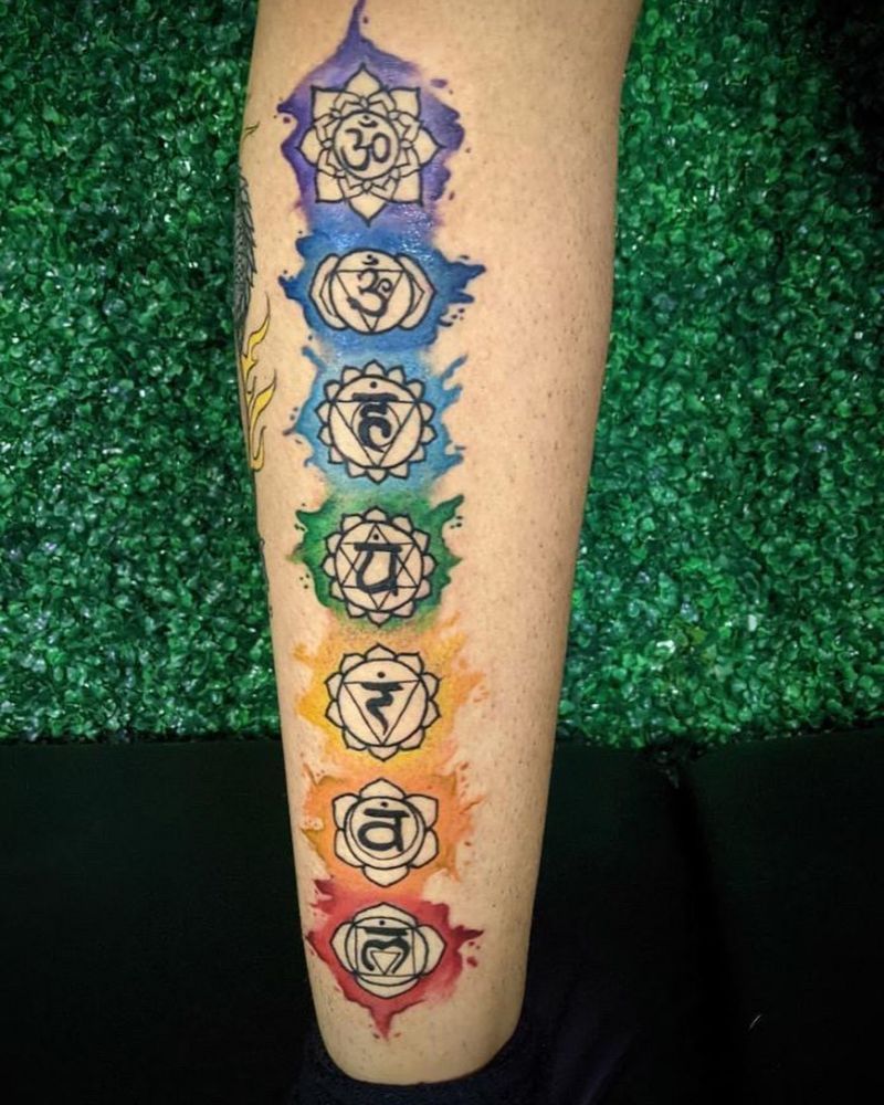 30 Pretty Chakra Tattoos You Need to Copy