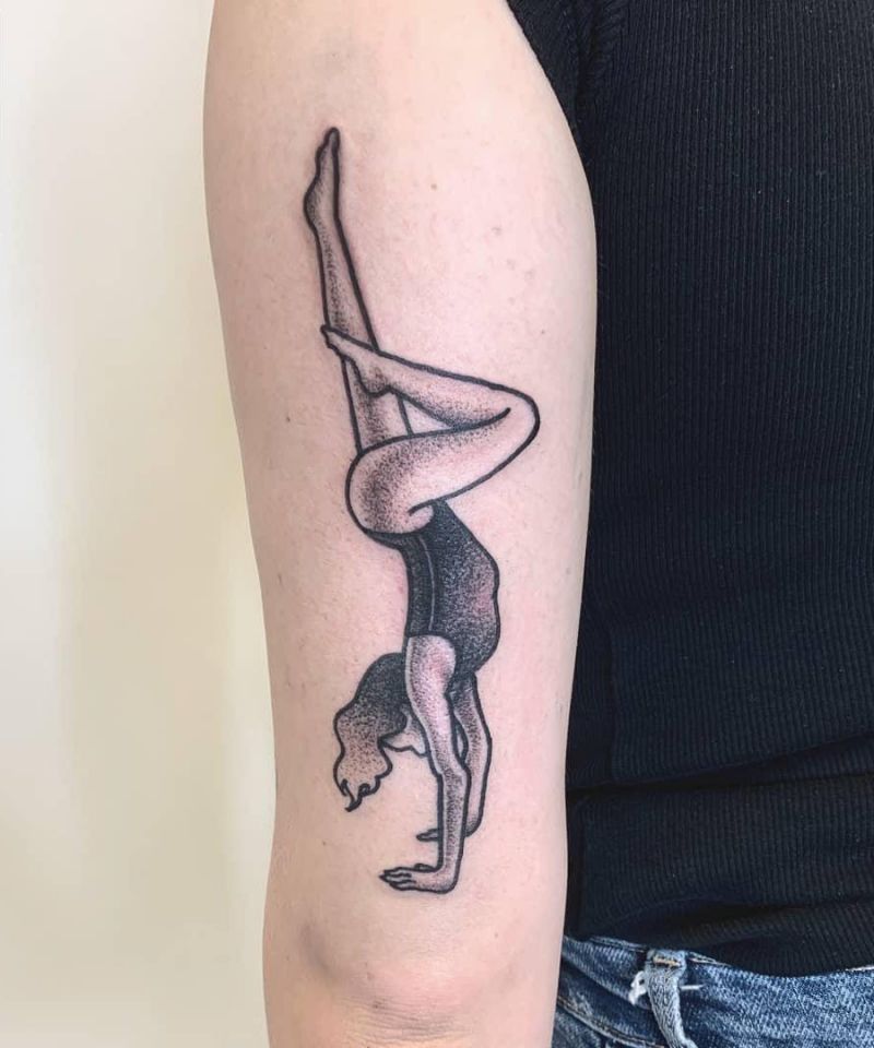 30 Creative Gymnast Tattoos for Your Inspiration