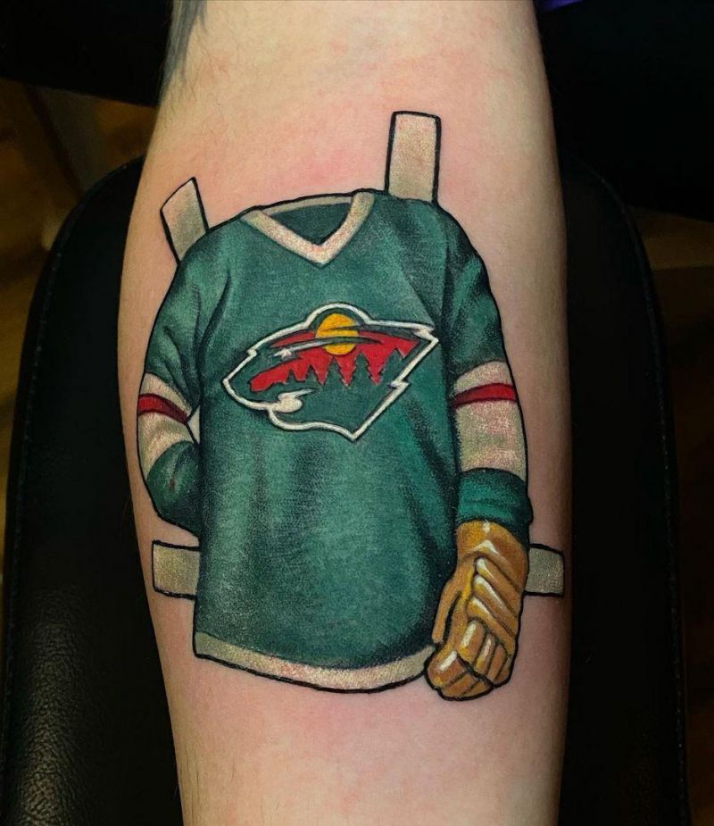 30 Unique Hockey Tattoos You Must Love