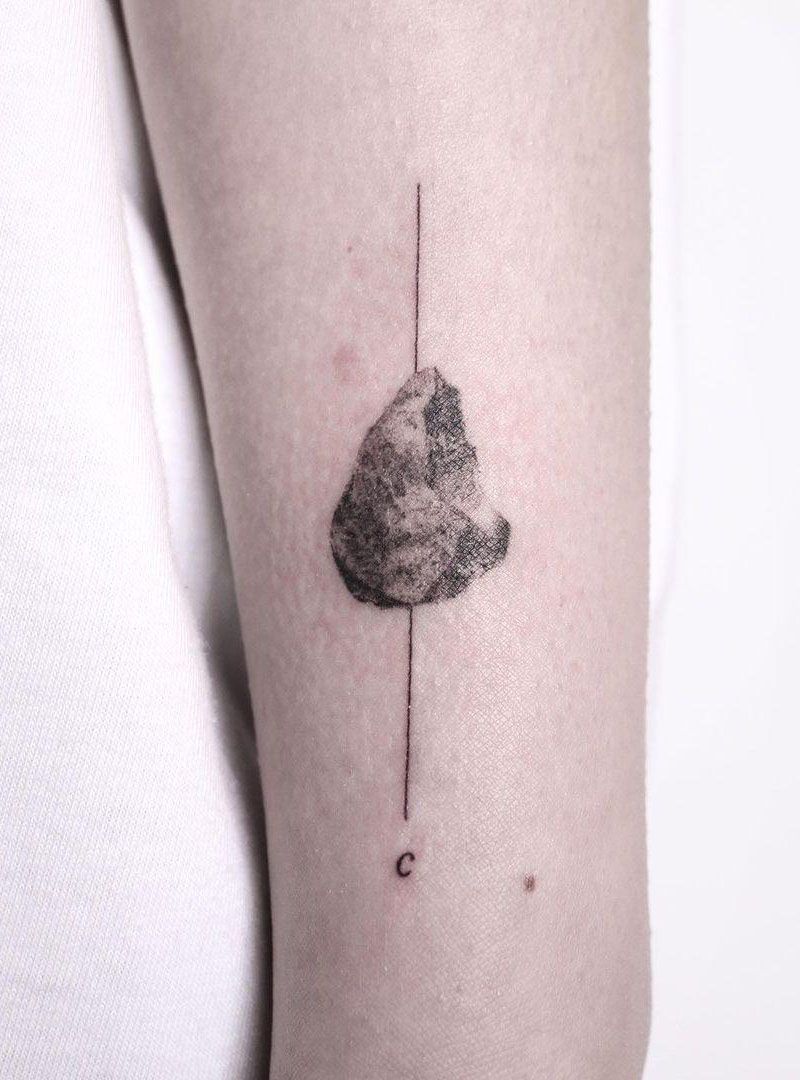 30 Elegant Stone Tattoos for Your Inspiration