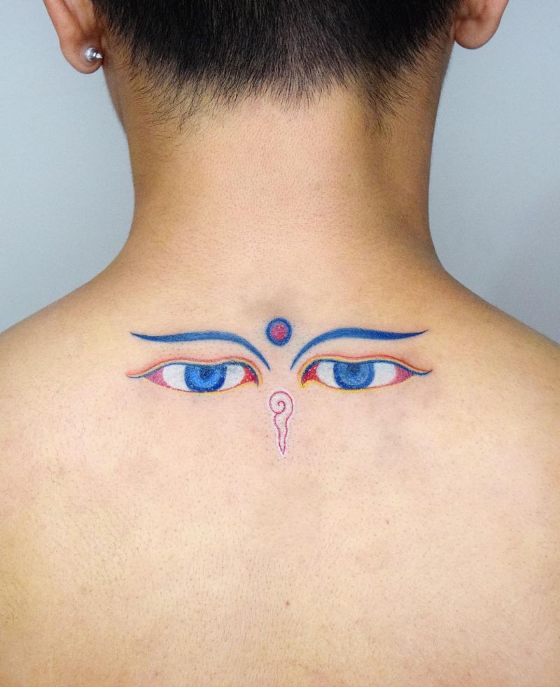 30 Pretty Buddha Eyes Tattoos You Will Love