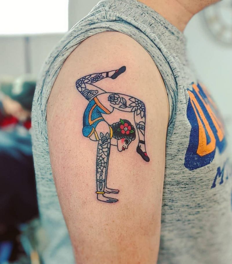 30 Creative Gymnast Tattoos for Your Inspiration