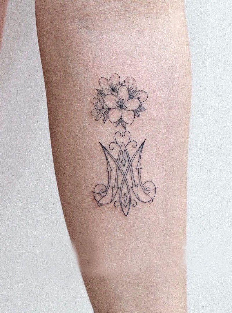 30 Pretty Jasmine Tattoos You Must Love