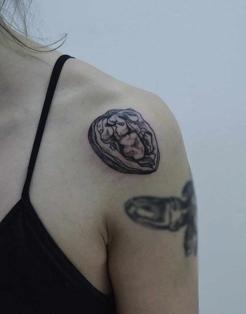 30 Pretty Walnut Tattoos You Must Try