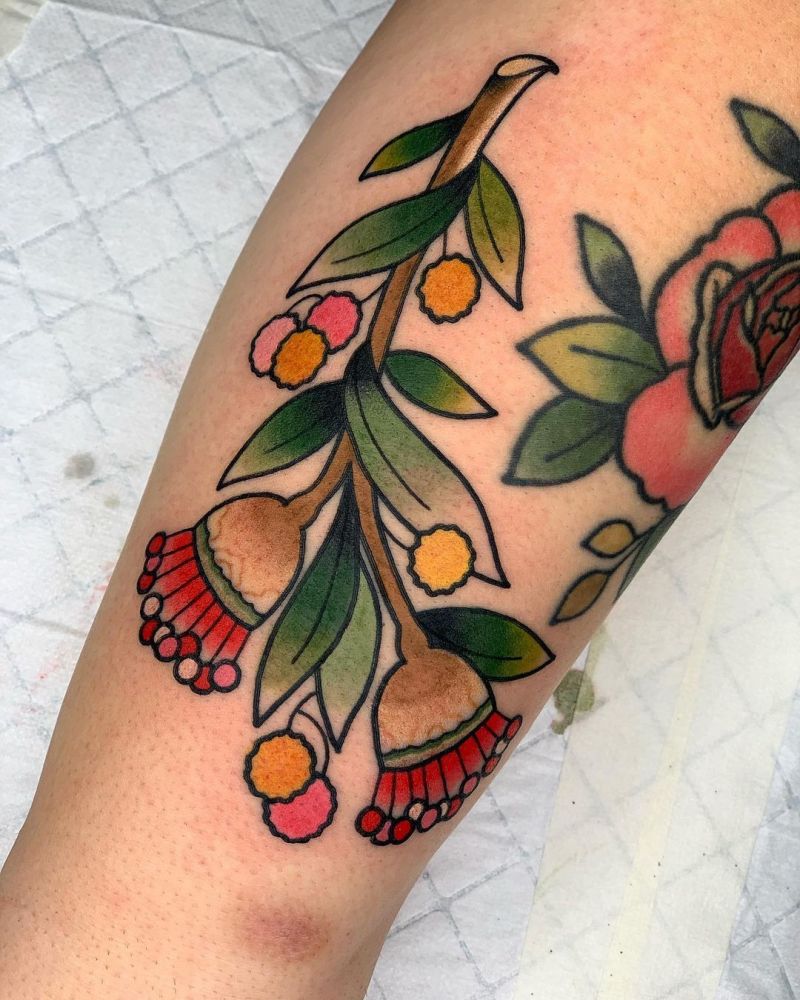 30 Pretty Wattle Tattoos You Need to Copy