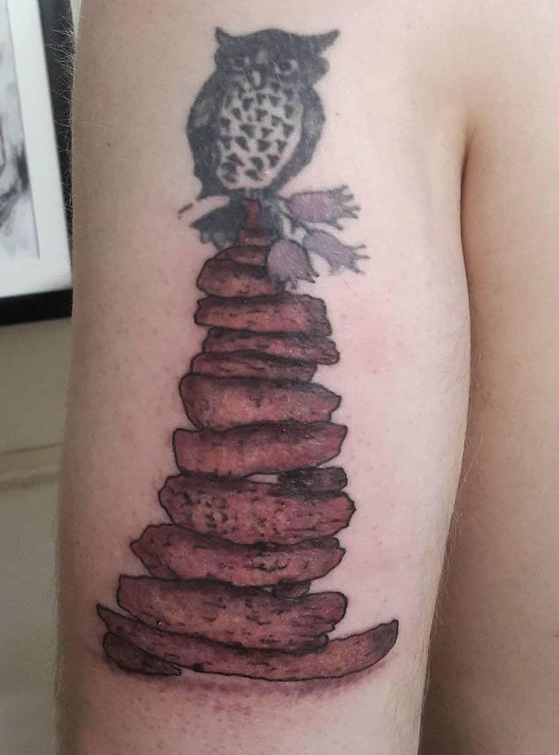 30 Unique Cairn Tattoos for Your Inspiration