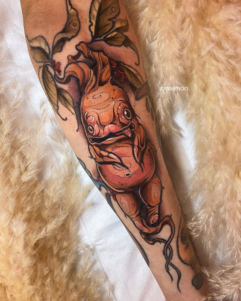 30 Pretty Mandrake Tattoos You Will Love