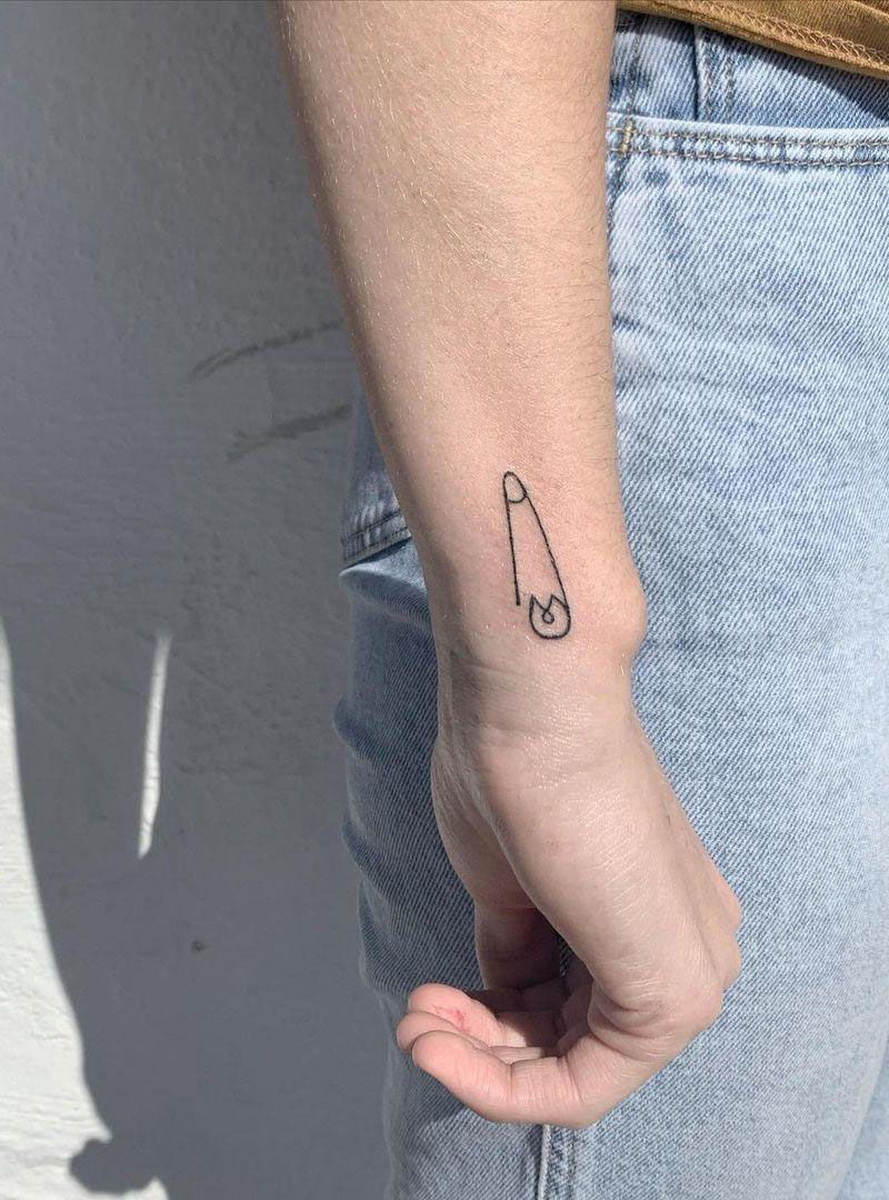 30 Pretty Pin Tattoos You Must Try