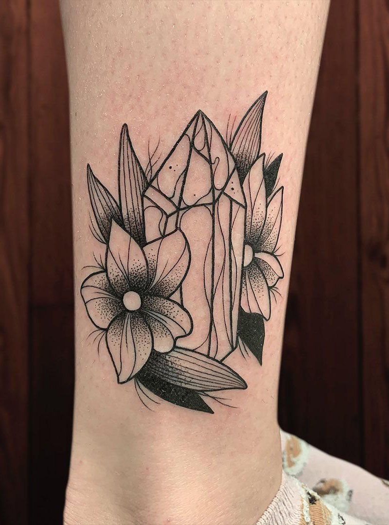 30 Elegant Stone Tattoos for Your Inspiration