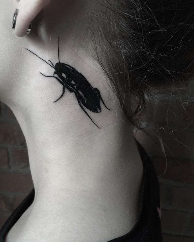 30 Pretty Cockroach Tattoos You Will Love