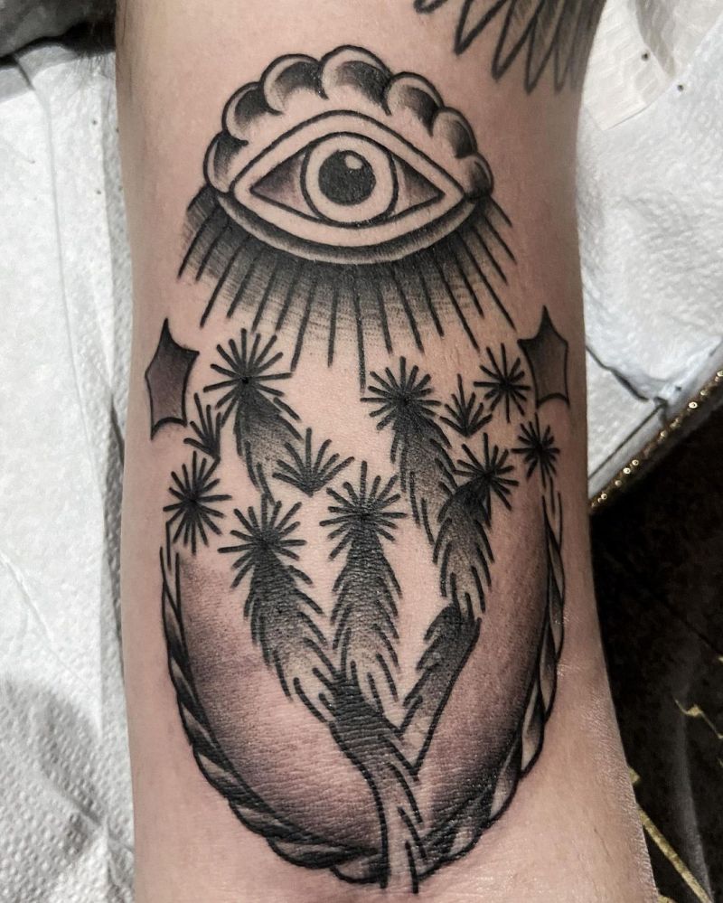 30 Pretty Joshua Tree Tattoos You Must Love