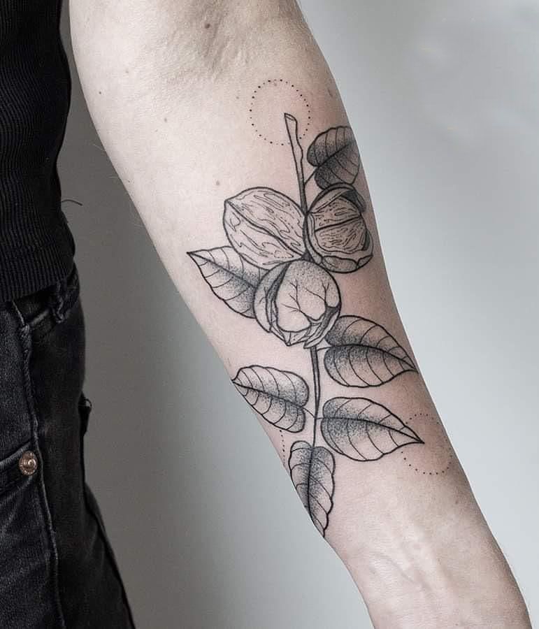 30 Pretty Walnut Tattoos You Must Try