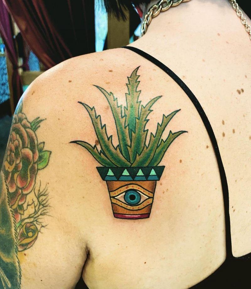 30 Pretty Agave Tattoos Make You Attractive