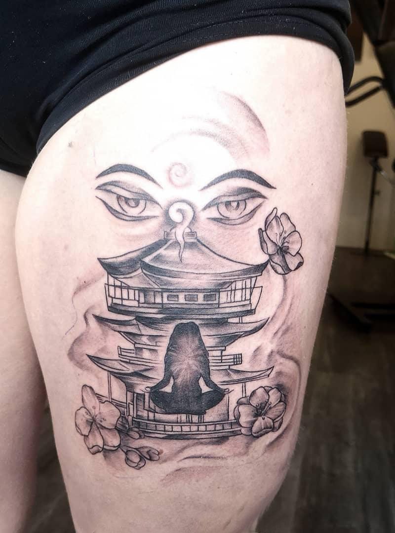 30 Pretty Buddha Eyes Tattoos You Will Love