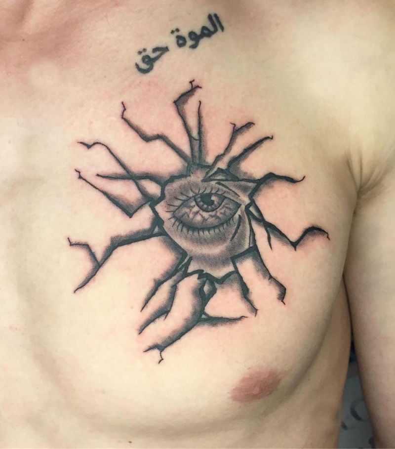 30 Unique Crack Tattoos to Inspire You