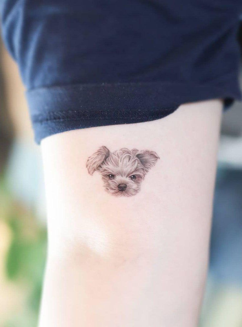 30 Cute Dog Tattoos You Can Copy