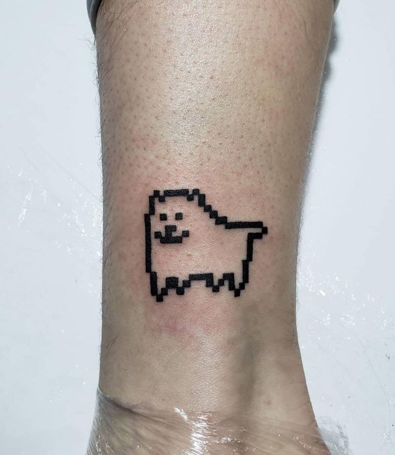 30 Pretty Pixel Tattoos You Need to Copy