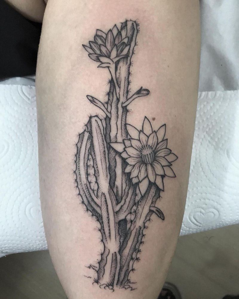 30 Pretty Saguaro Tattoos You Will Love