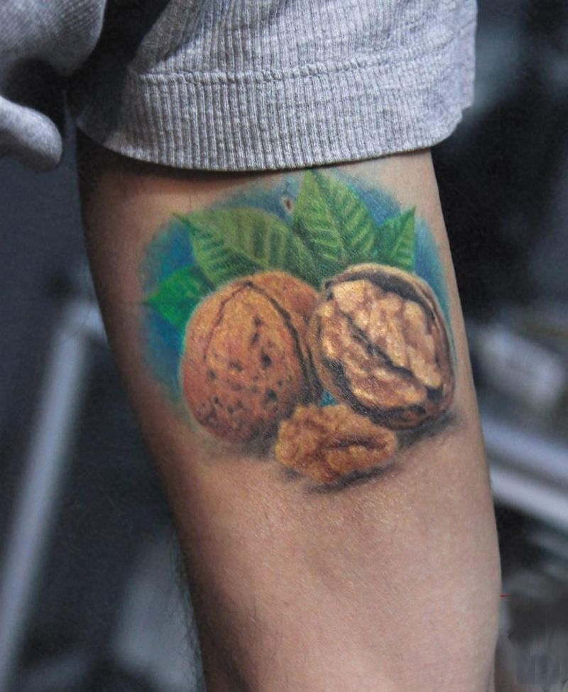 30 Pretty Walnut Tattoos You Must Try