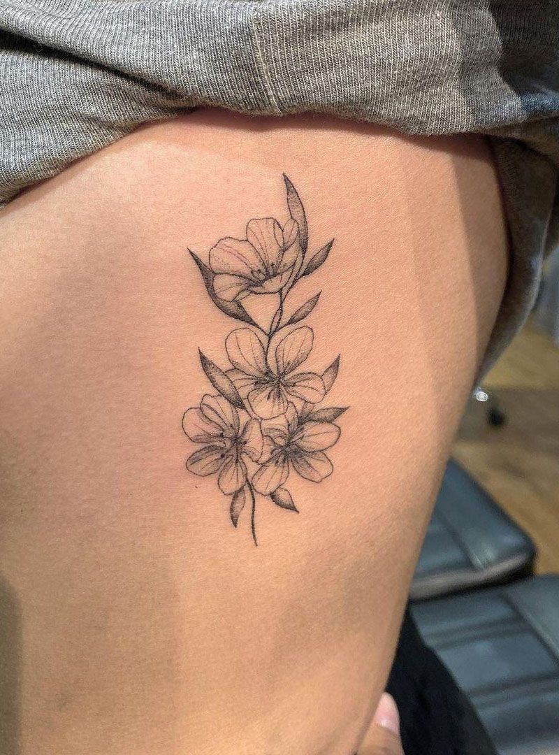 30 Pretty Jasmine Tattoos You Must Love