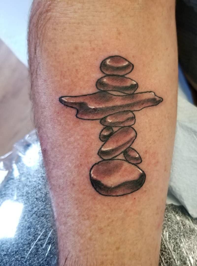 30 Unique Cairn Tattoos for Your Inspiration