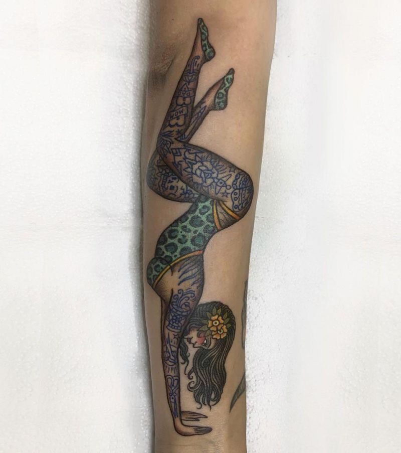 30 Creative Gymnast Tattoos for Your Inspiration