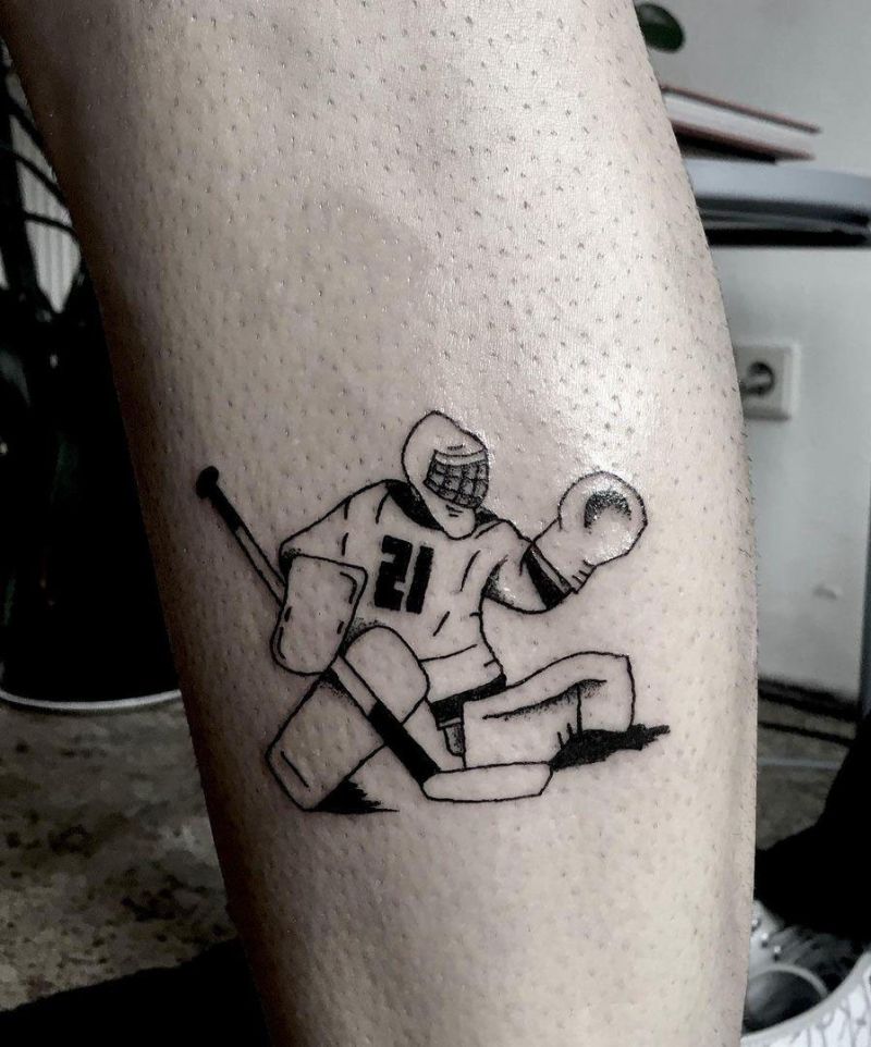 30 Unique Hockey Tattoos You Must Love