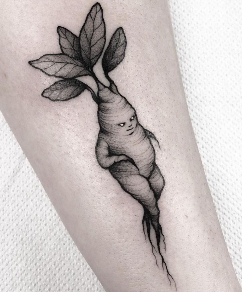 30 Pretty Mandrake Tattoos You Will Love