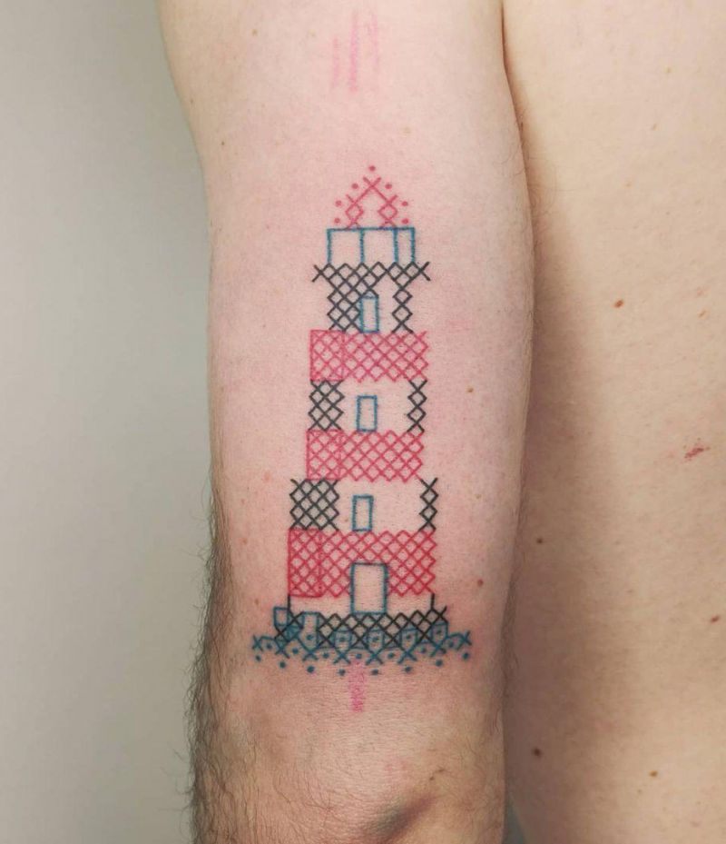 30 Pretty Pixel Tattoos You Need to Copy