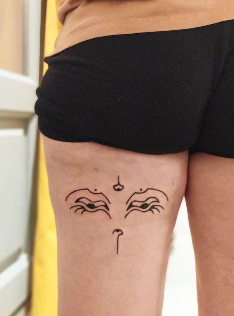 30 Pretty Buddha Eyes Tattoos You Will Love