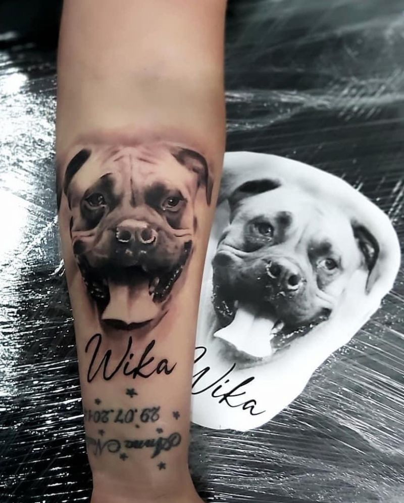 30 Cute Dog Tattoos You Can Copy