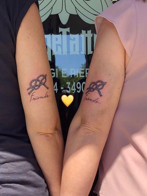 30 Pretty Friendship Tattoos to Inspire You