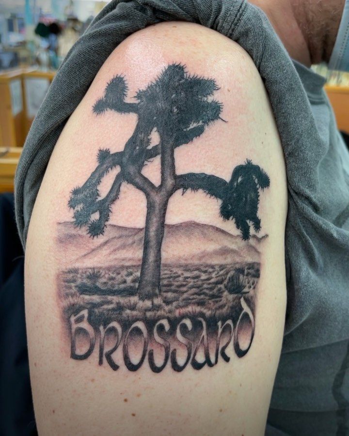 30 Pretty Joshua Tree Tattoos You Must Love