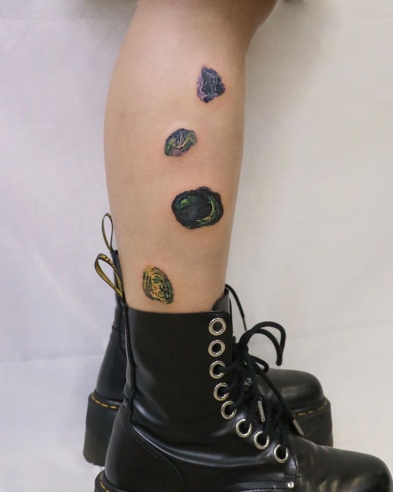 30 Elegant Stone Tattoos for Your Inspiration