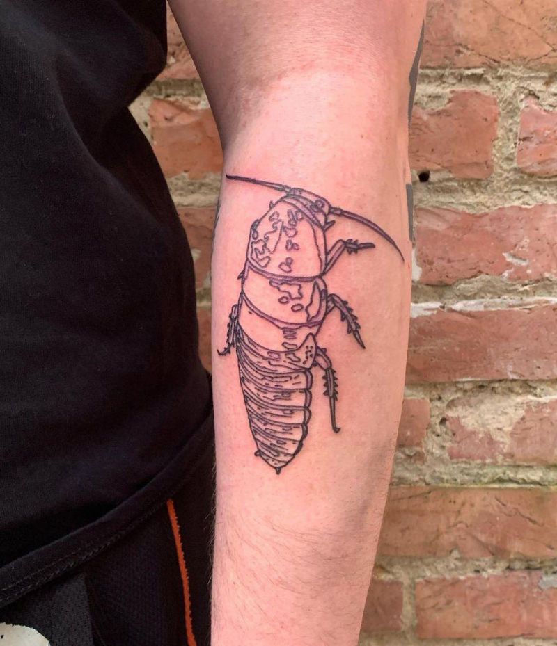 30 Pretty Cockroach Tattoos You Will Love