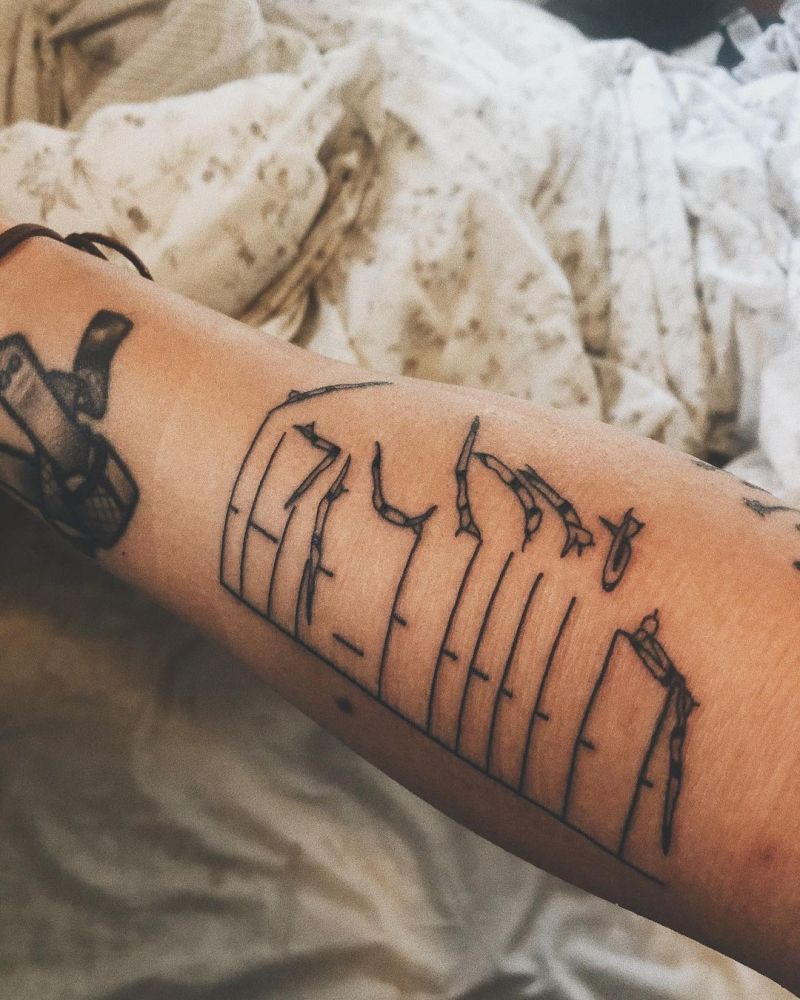 30 Creative Gymnast Tattoos for Your Inspiration