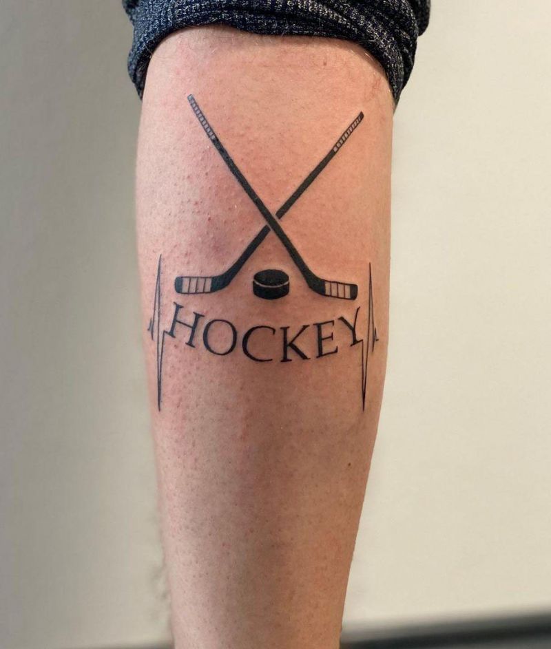 30 Unique Hockey Tattoos You Must Love