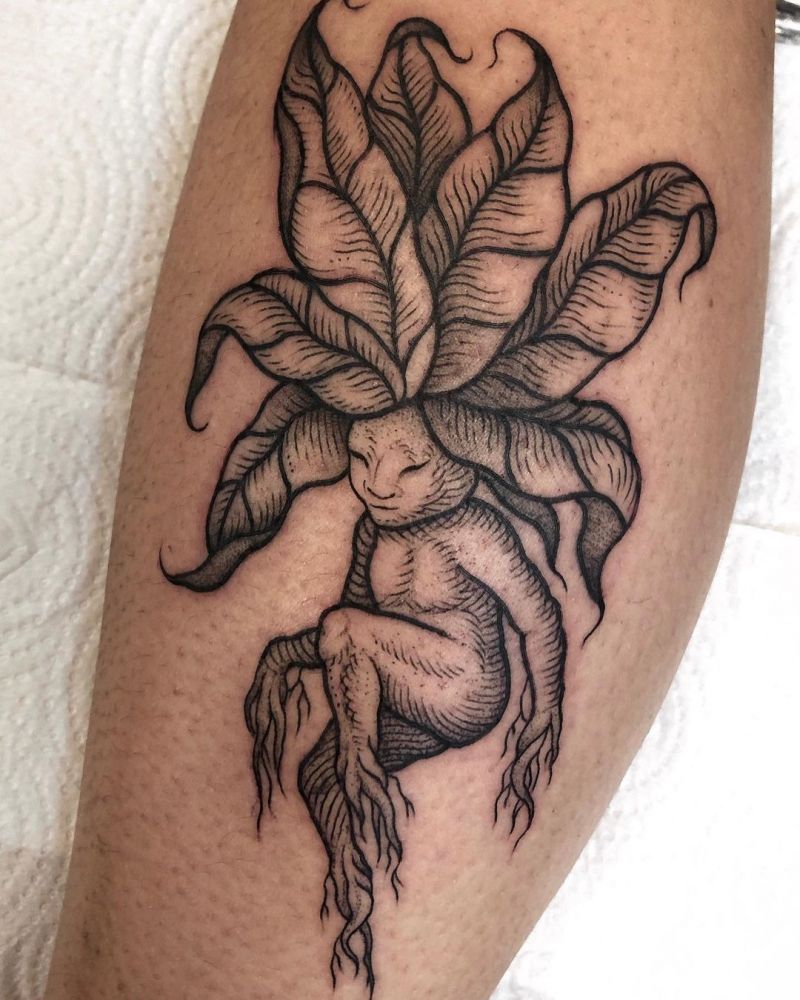 30 Pretty Mandrake Tattoos You Will Love