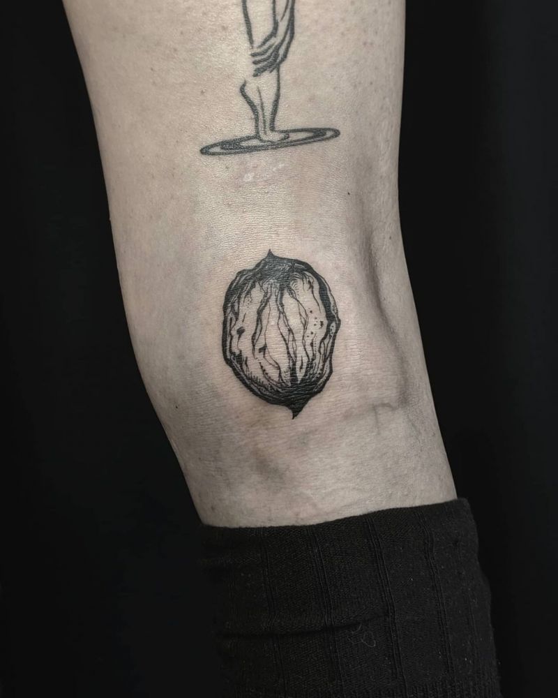 30 Pretty Walnut Tattoos You Must Try